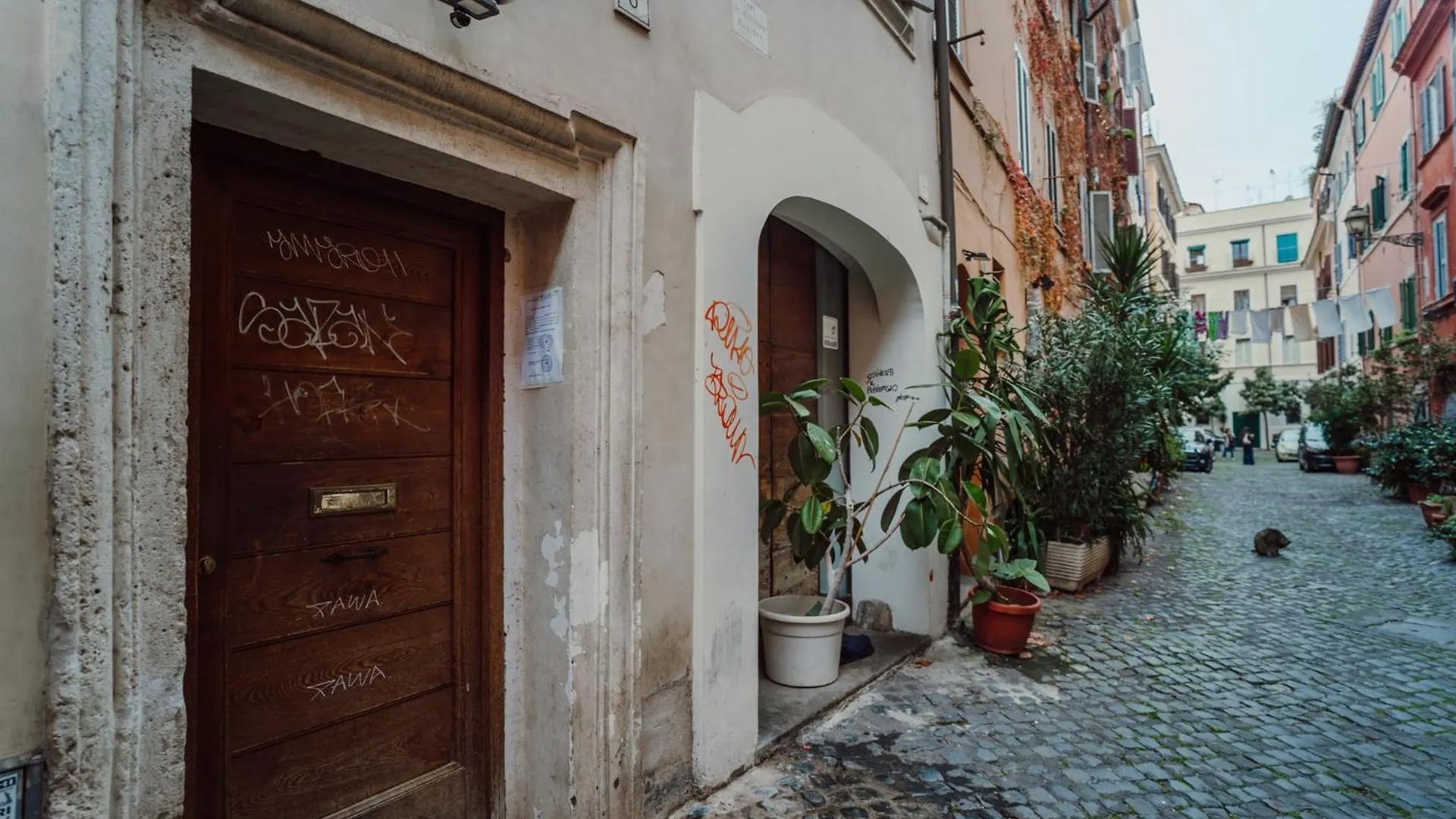 아파트 La Maisonette Di Trastevere 로마 이탈리아